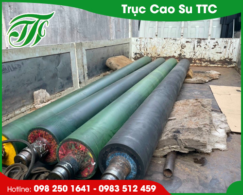 Trục cao su in Flexo